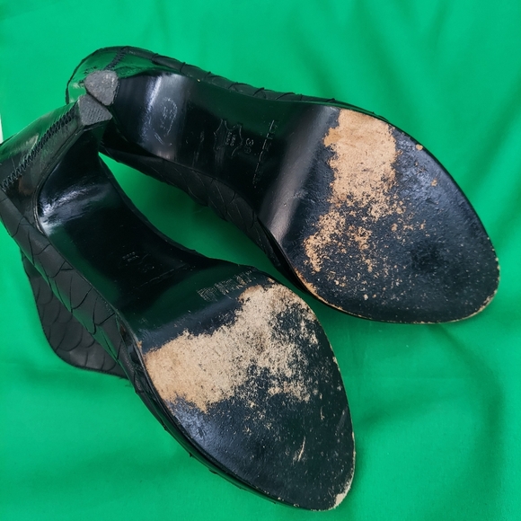 Diesel Embossed Ankle Booties - Picture 11 of 13